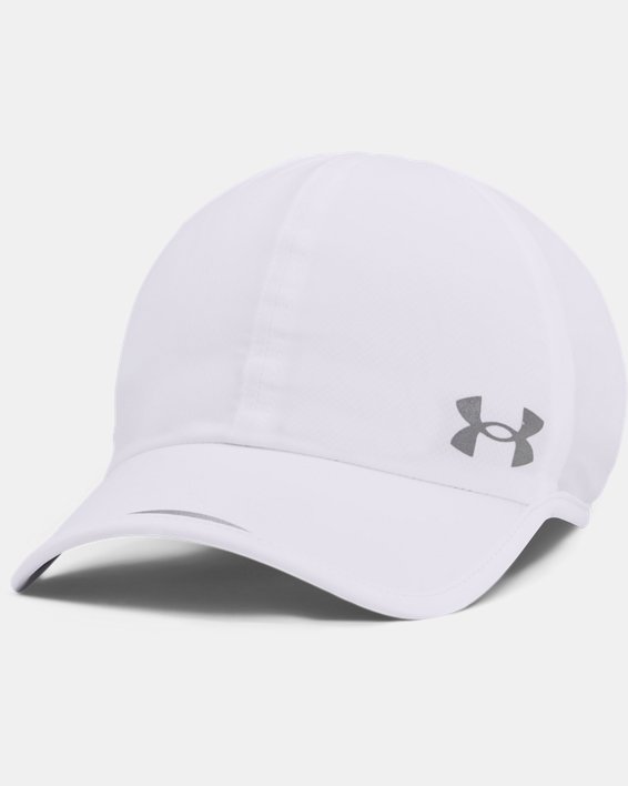 Gorra UA Iso-Chill Launch Run para hombre, White, pdpMainDesktop image number 0